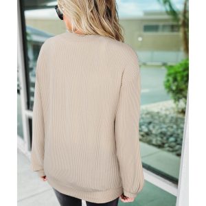 Apricot NASHVILLE MUSIC CITY Corded Graphic Sweatshirt