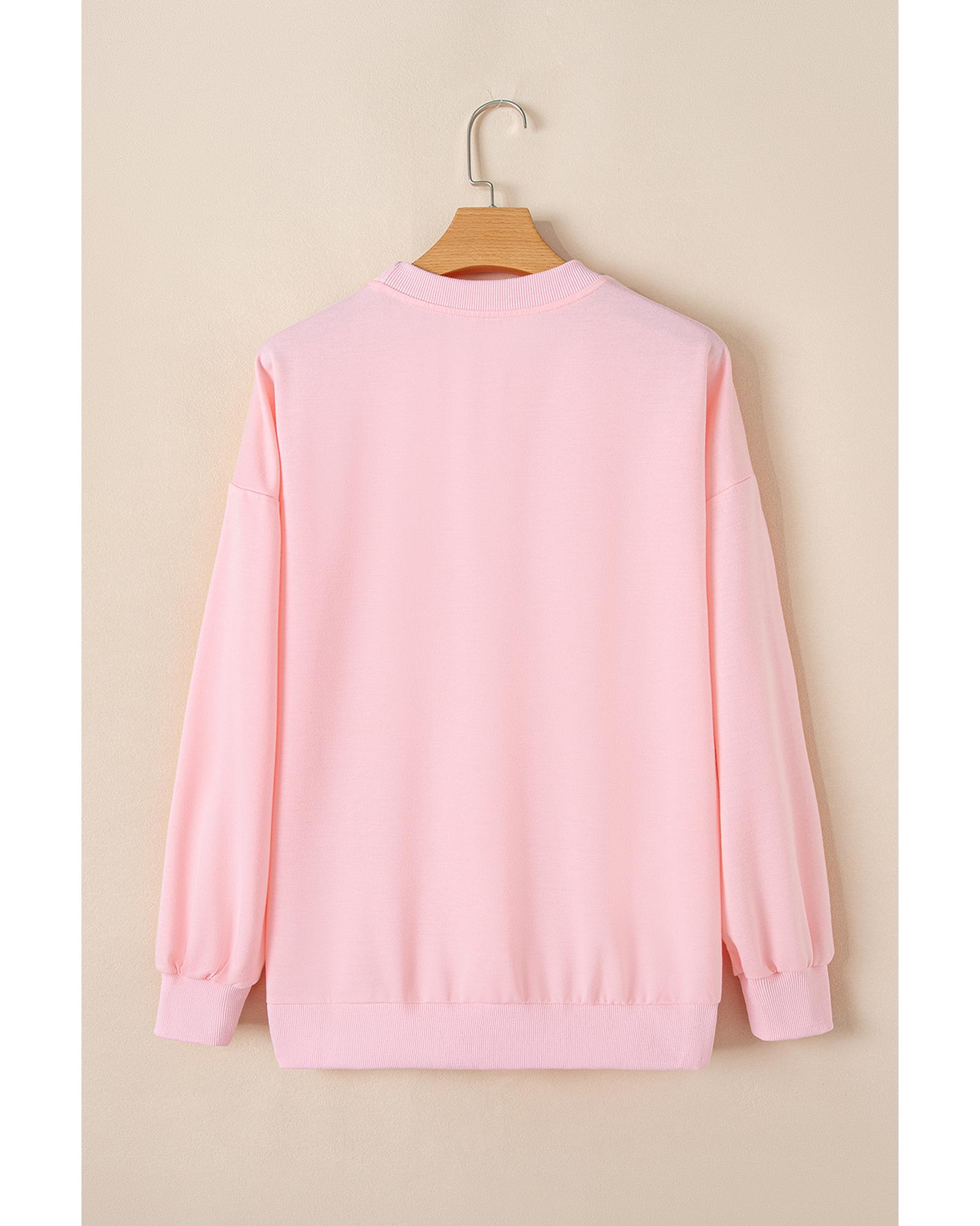 Pink Nutcracker Christmas Crew Neck Sweatshirt - Image 7