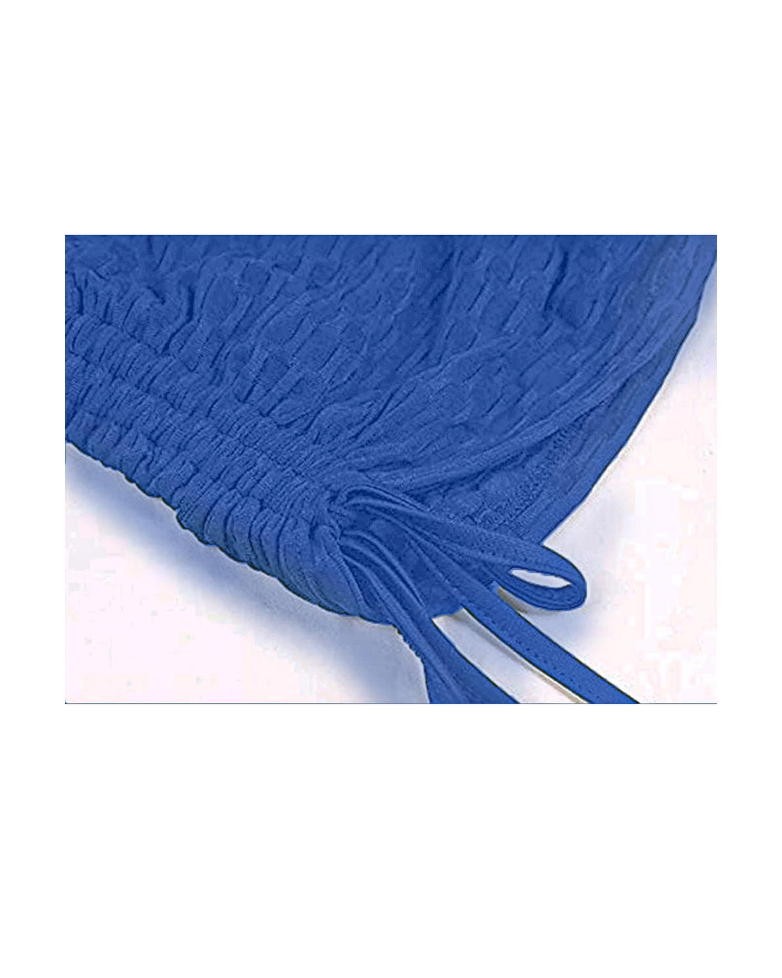 Blue Butt Lifting High Waist Yoga Shorts - Image 4