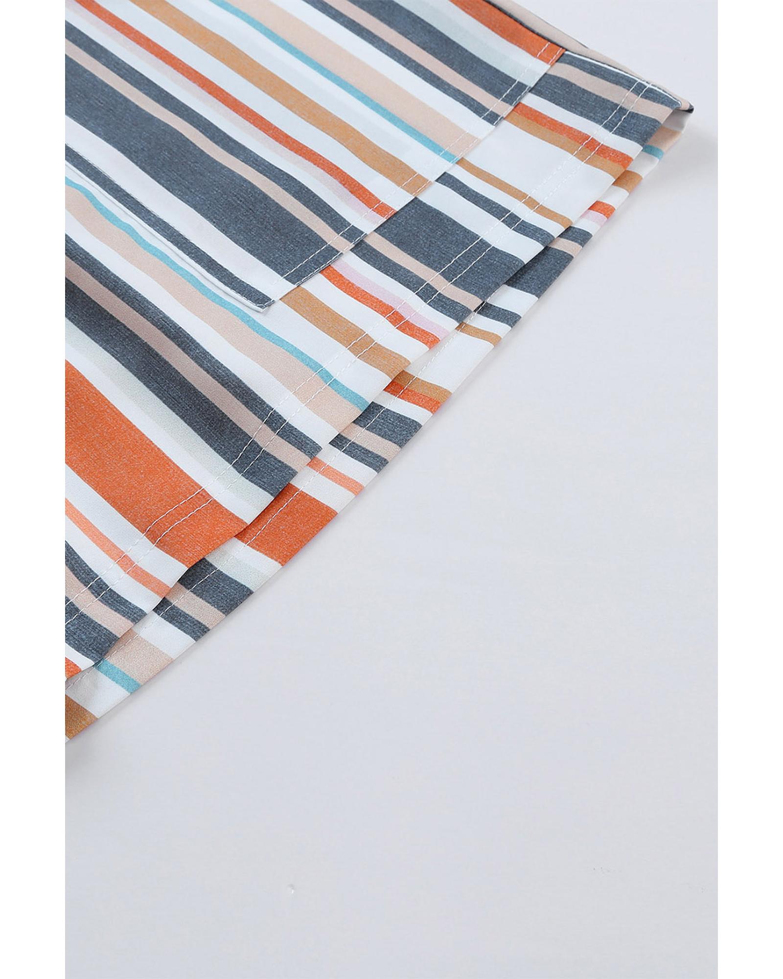 Azura Exchange Vintage Washed Elastic Frill Waist Casual Shorts - Image 6