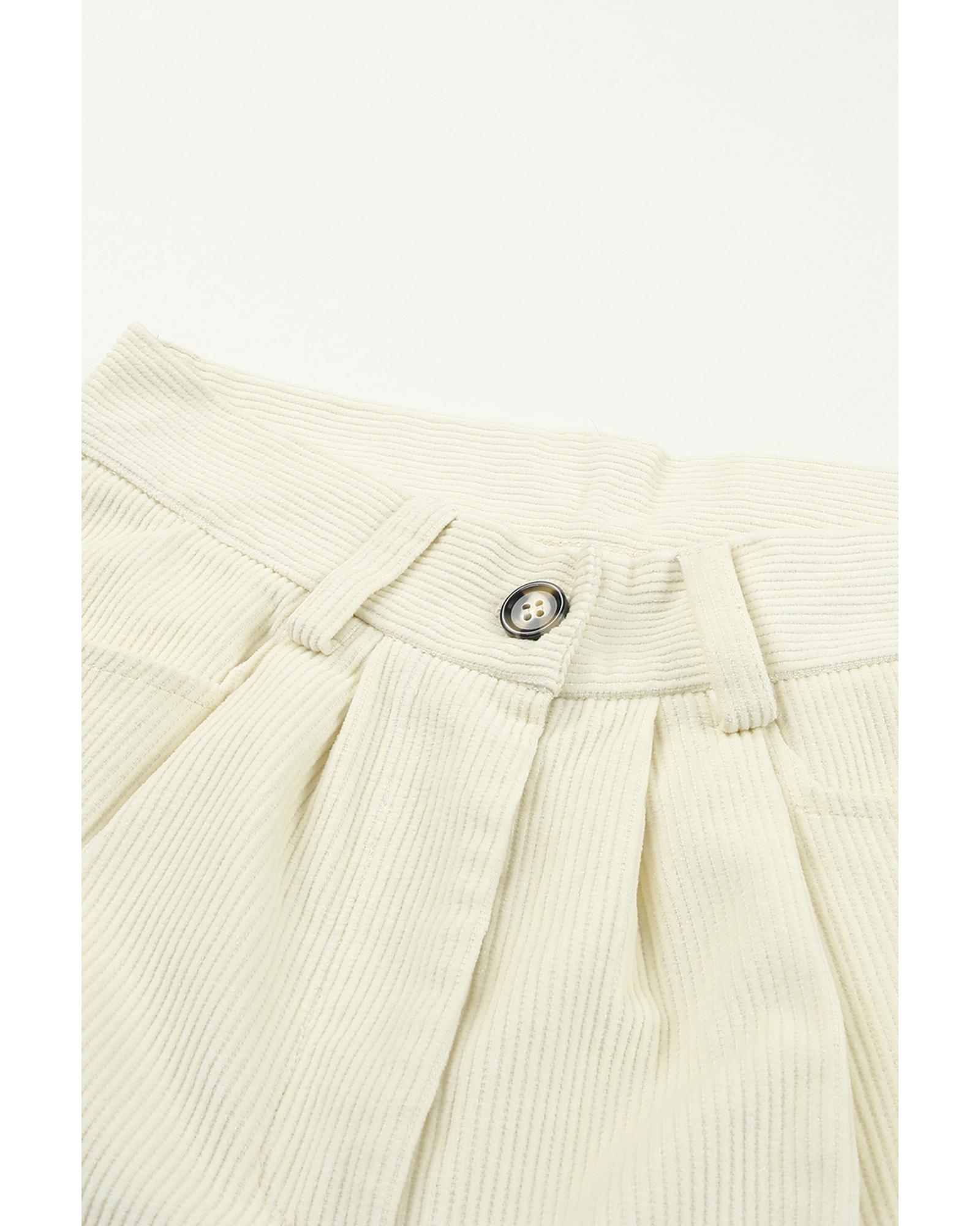 Azura Exchange Corduroy High Waist Straight Leg Pants - Image 4