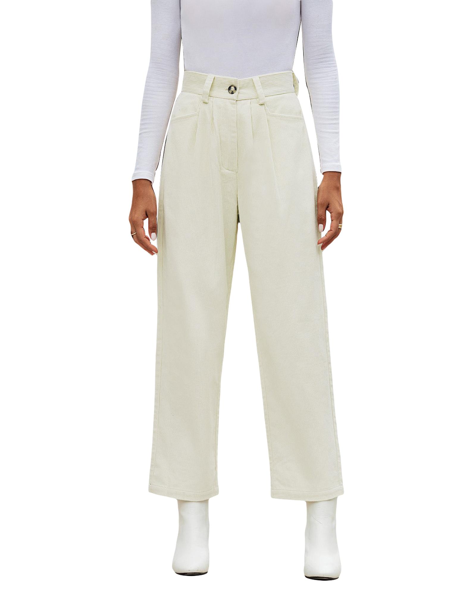 Azura Exchange Corduroy High Waist Straight Leg Pants - Image 6