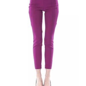 Lateral Closure Skinny Pants with Frontal Application 44 IT