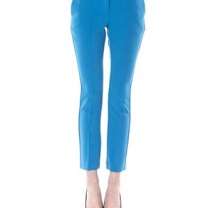 Lateral Closure Skinny Pants with Frontal Application 40 IT