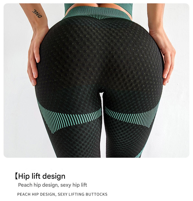 Black+Red High Waist Yoga Set for Women - Sports Bra, Long Sleeve Shirt & Leggings 3-Piece Workout Set Size XXL - Image 3