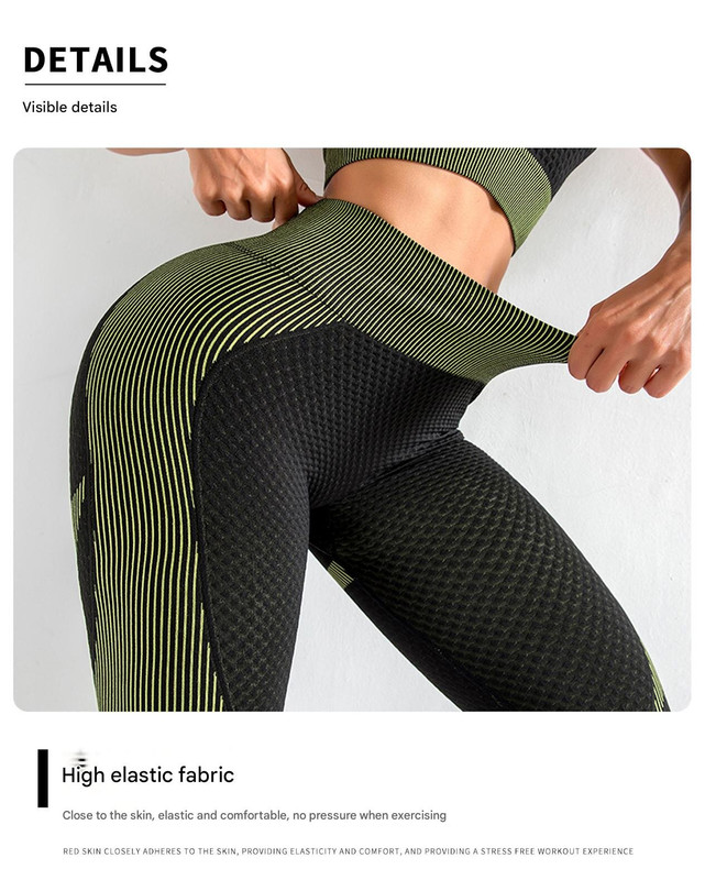 Dark blue High Waist Yoga Set for Women - Sports Bra, Long Sleeve Shirt & Leggings 3-Piece Workout Set Size XXXL - Image 5